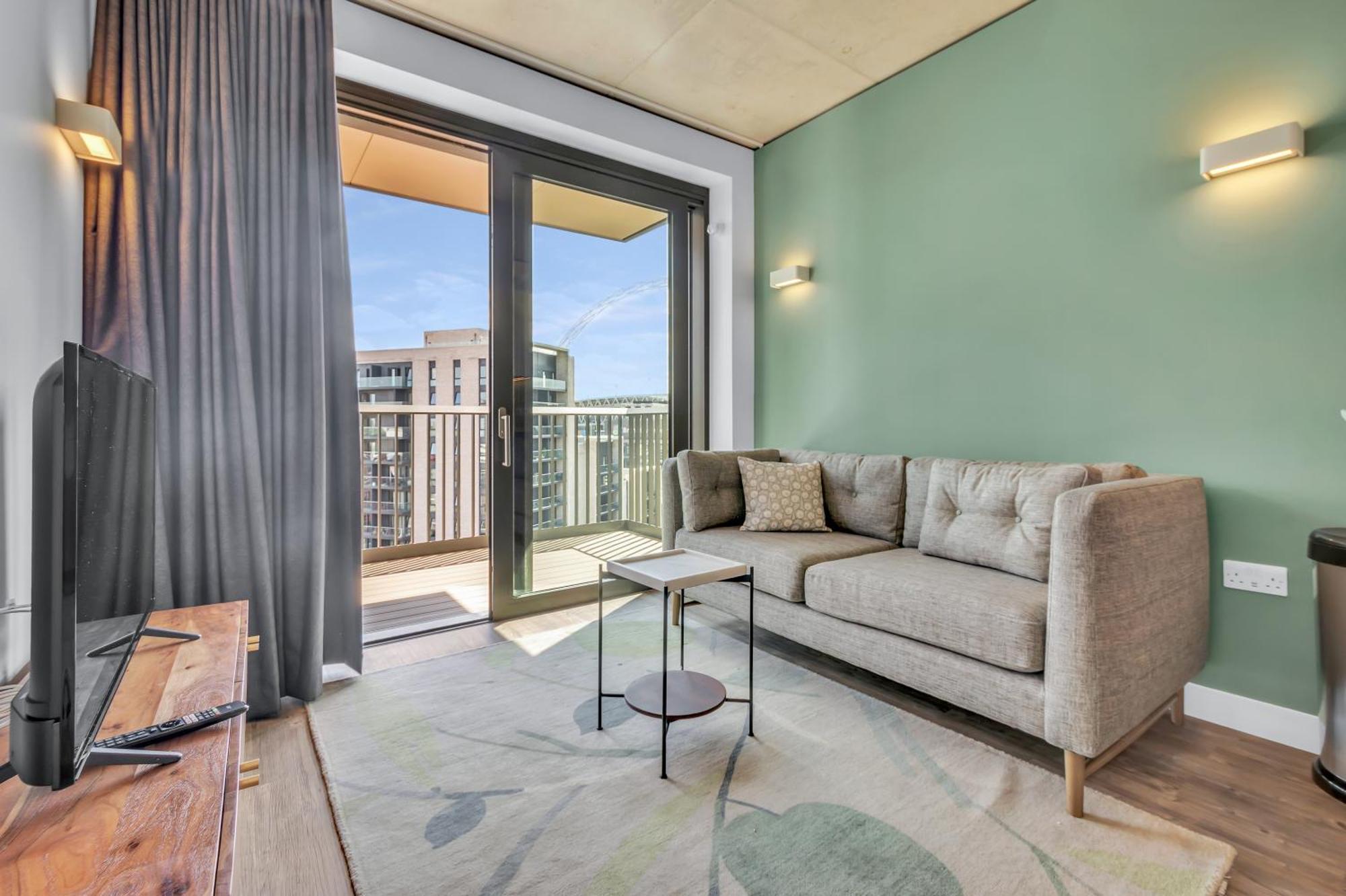 לונדון Mysquare State-Of-The-Art 1 Bedroom Apartments Near Wembley Park מראה חיצוני תמונה
