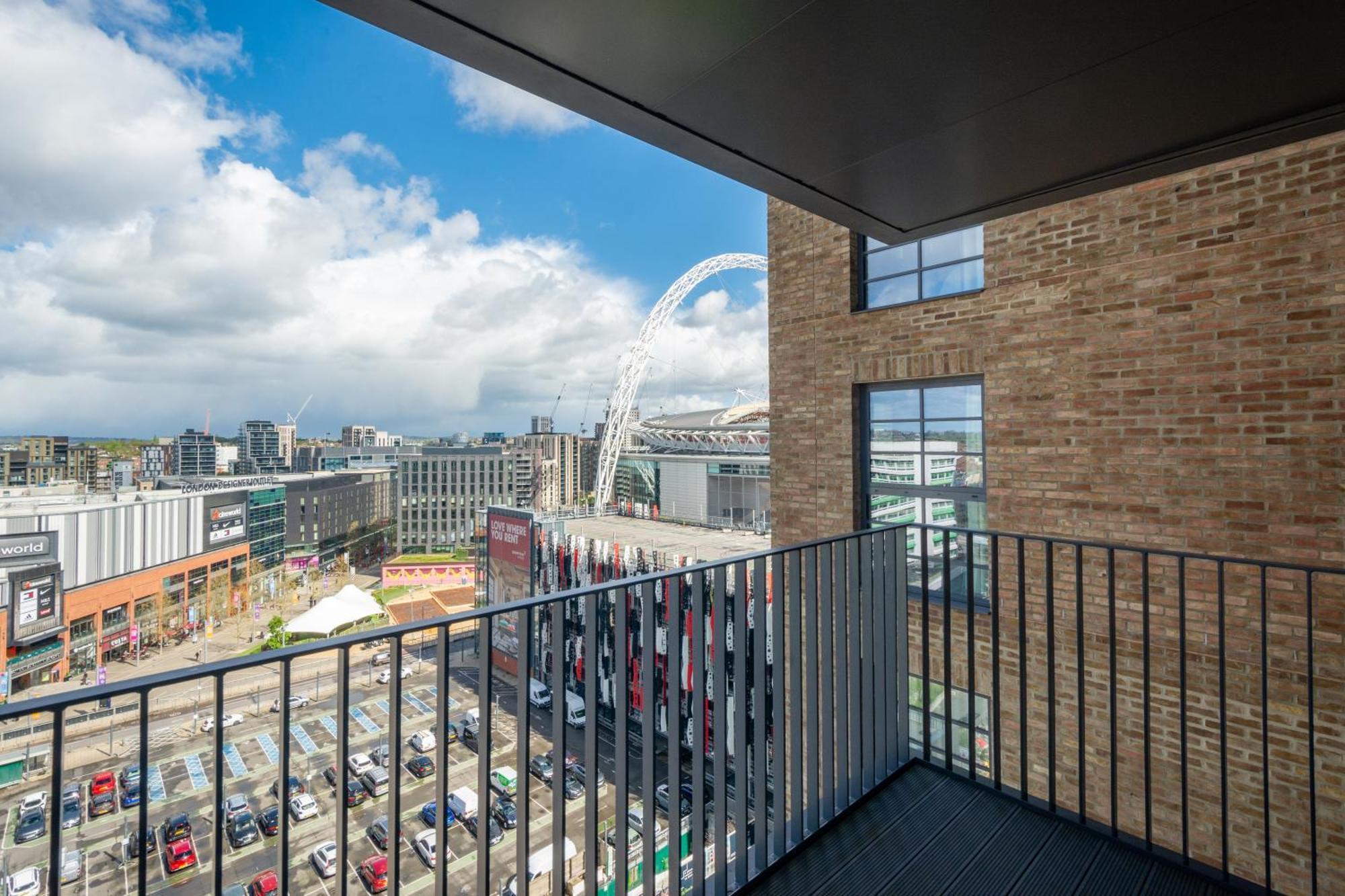 לונדון Mysquare State-Of-The-Art 1 Bedroom Apartments Near Wembley Park מראה חיצוני תמונה
