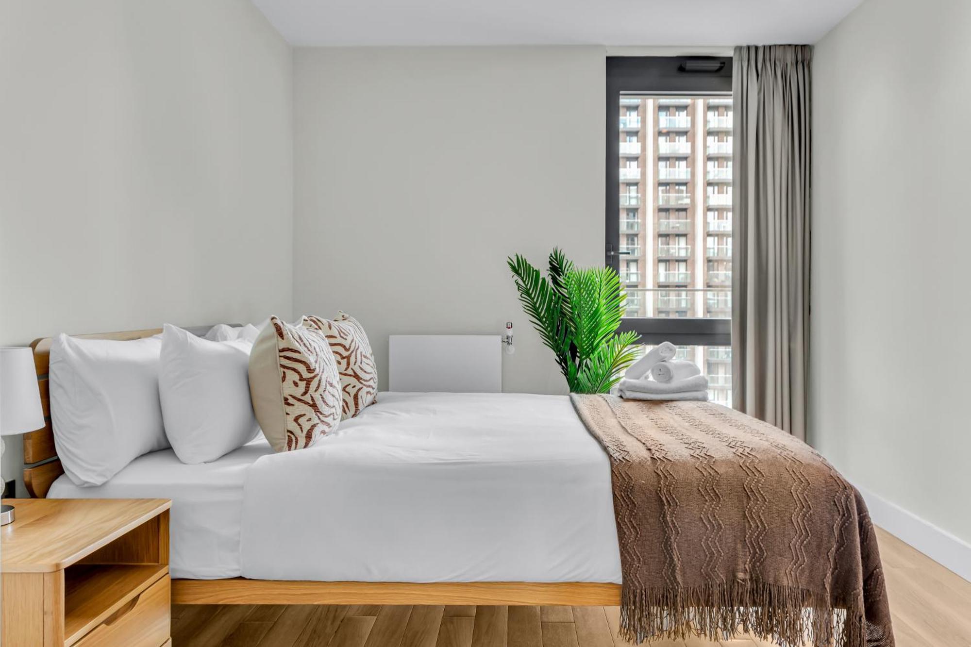 לונדון Mysquare State-Of-The-Art 1 Bedroom Apartments Near Wembley Park מראה חיצוני תמונה