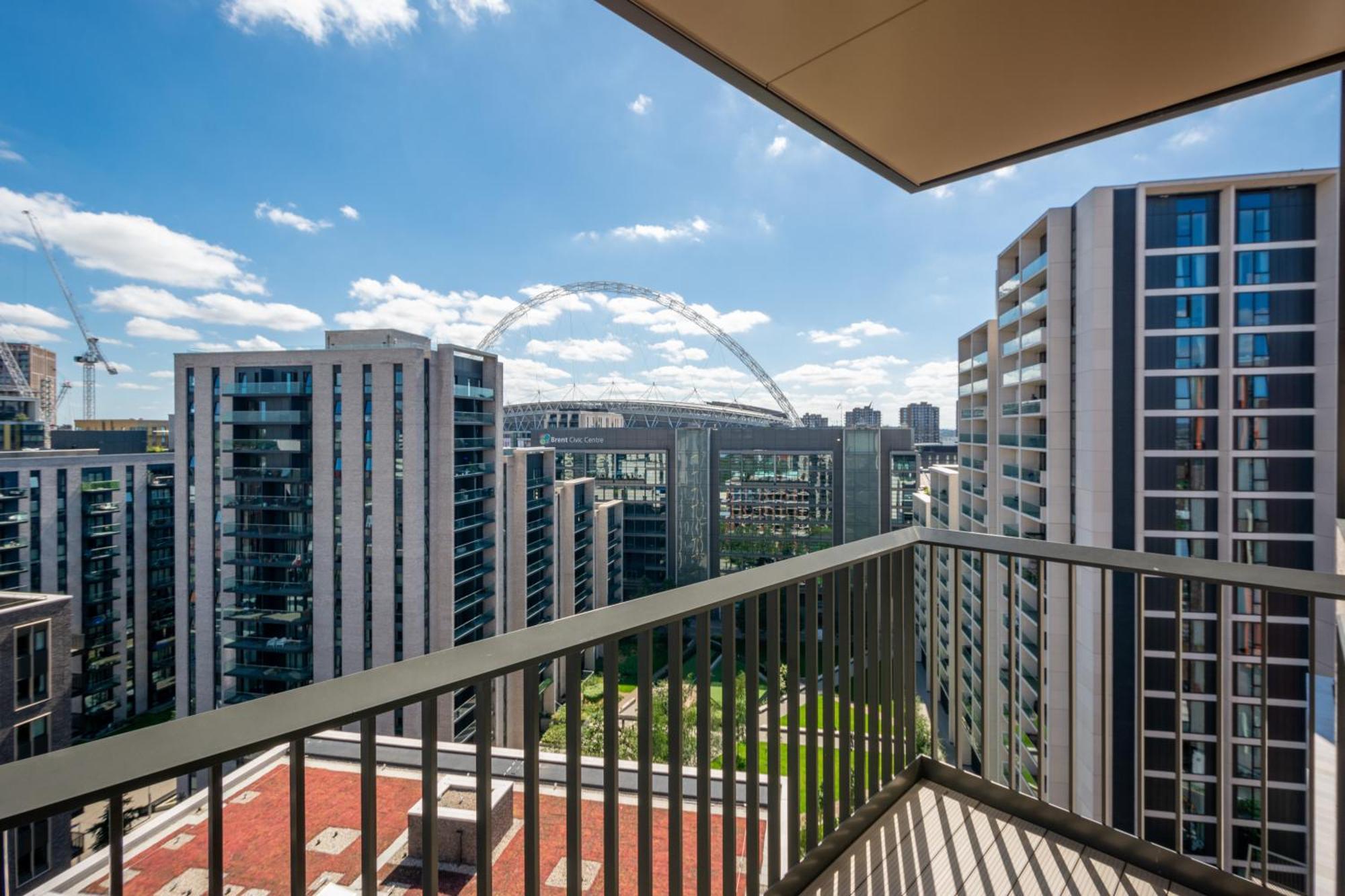 לונדון Mysquare State-Of-The-Art 1 Bedroom Apartments Near Wembley Park מראה חיצוני תמונה