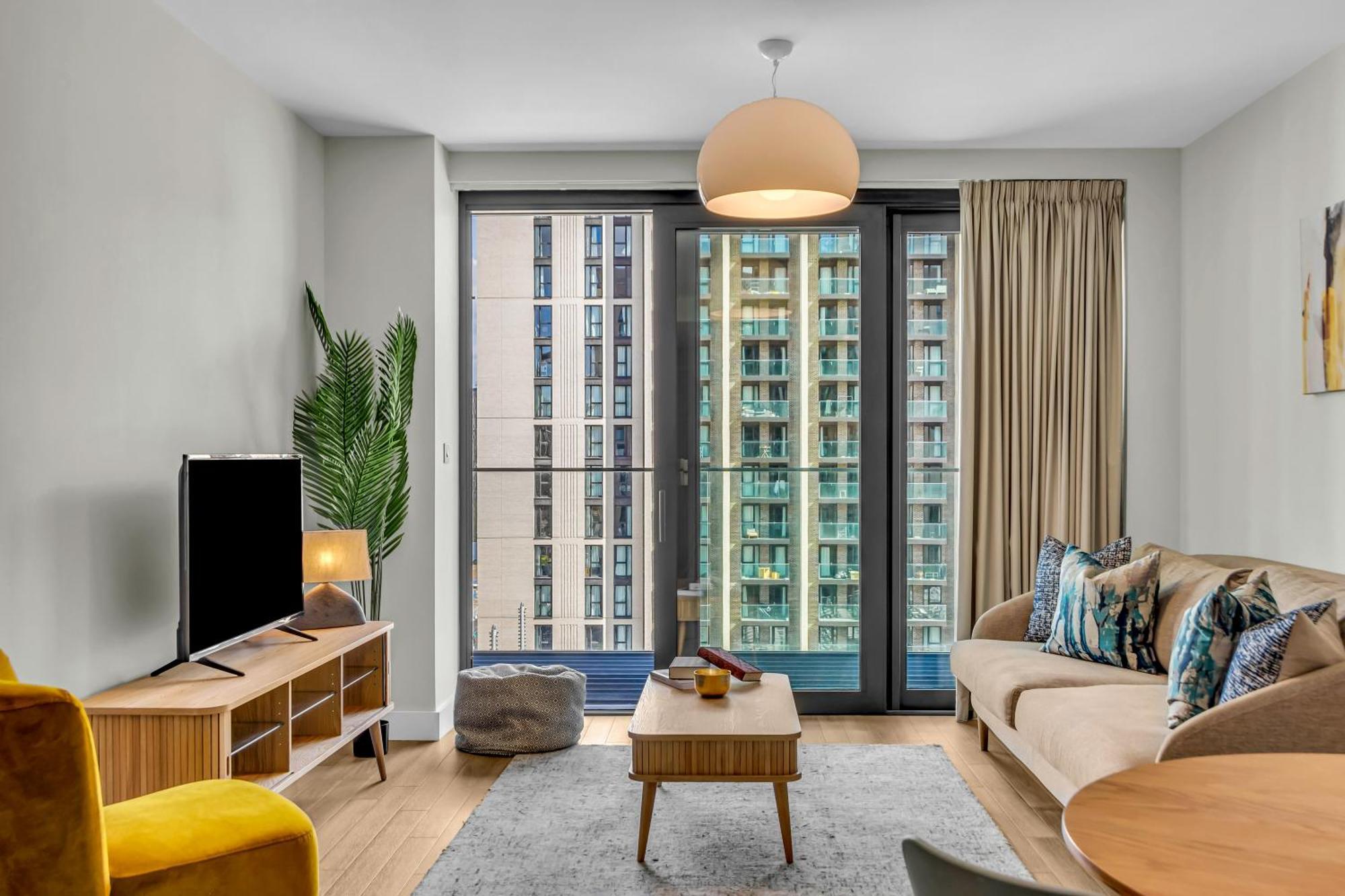 לונדון Mysquare State-Of-The-Art 1 Bedroom Apartments Near Wembley Park מראה חיצוני תמונה