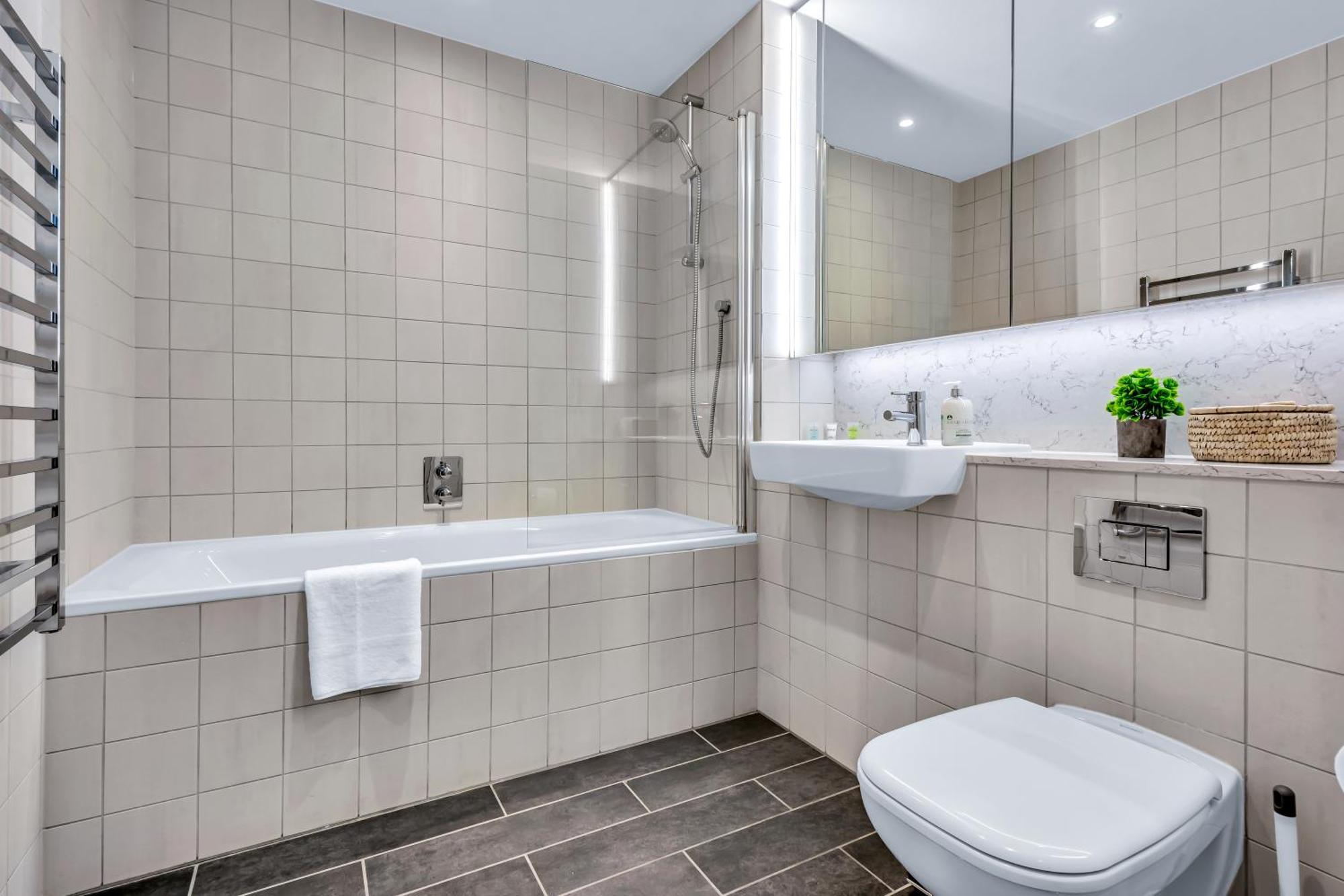 לונדון Mysquare State-Of-The-Art 1 Bedroom Apartments Near Wembley Park מראה חיצוני תמונה