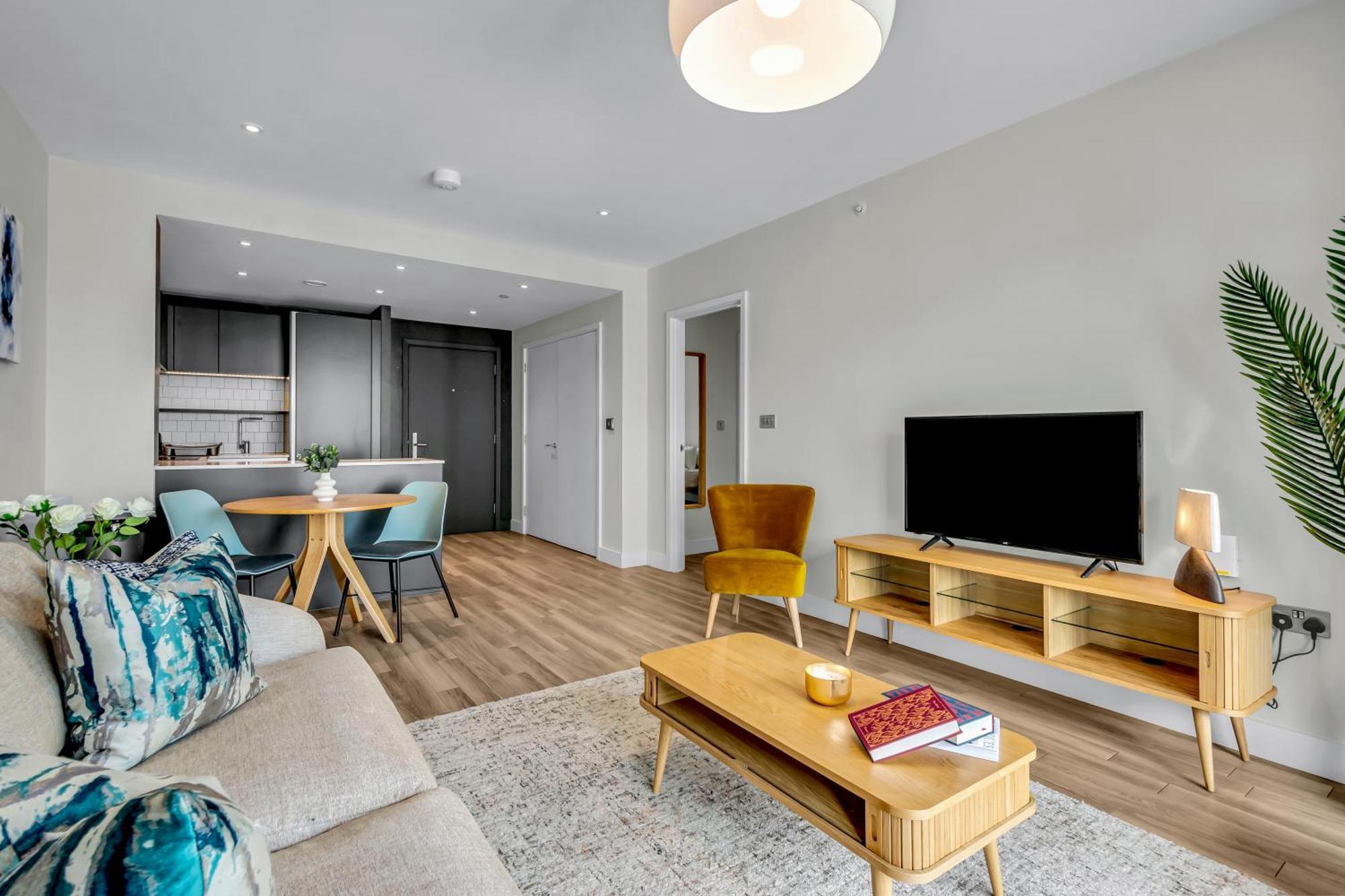 לונדון Mysquare State-Of-The-Art 1 Bedroom Apartments Near Wembley Park מראה חיצוני תמונה